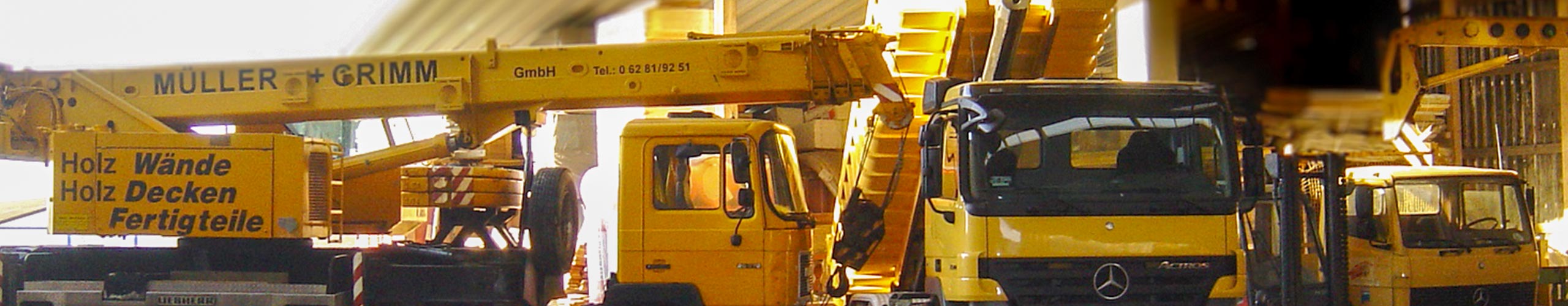 Autokran/Transporte - Müller + Grimm GmbH